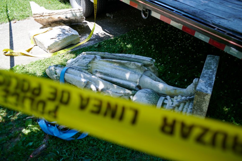 The Quiet Restoration of Statues Toppled in 2020 Underway