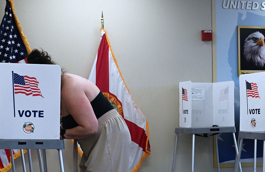 Eyes on the Ballot Box — and on Each Other