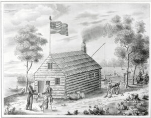 william henry harrison cabin